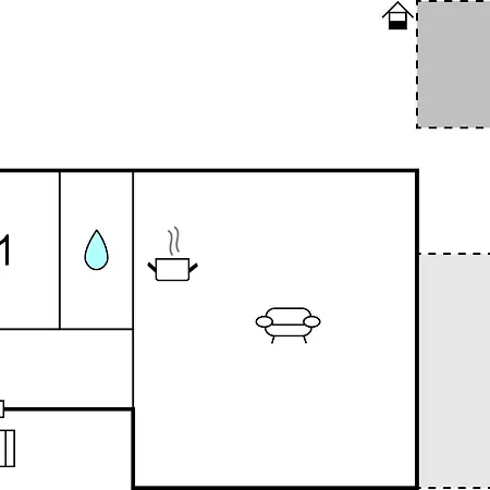 Amazing In With Kitchen Appartement *